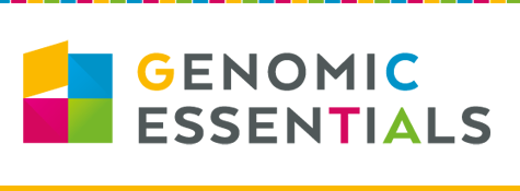 Banner mit dem Logo „Genomic Essentials“ als Hinweis auf weiterführende Inhalte.